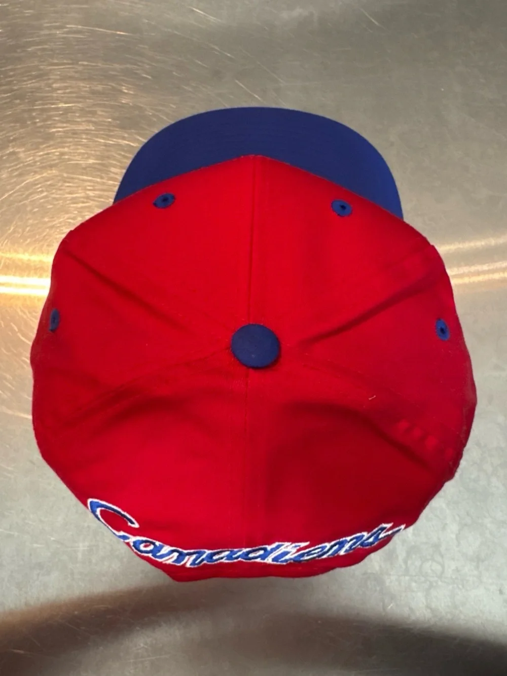 vintage 1990s Montreal Canadiens snapback hat